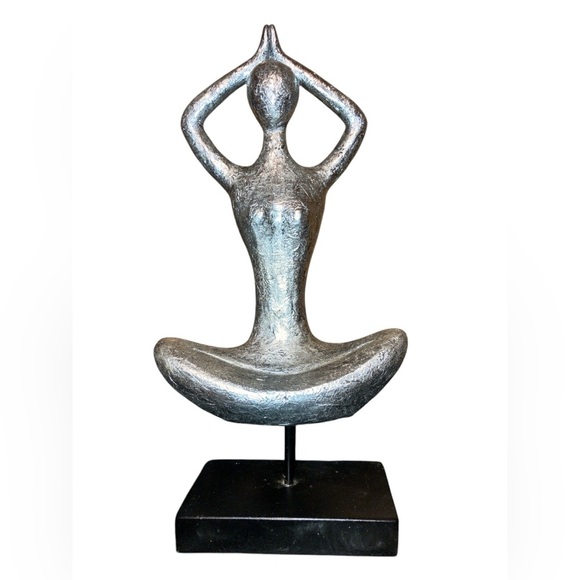 🛍️$2 When Bundled| Yoga figurine 12” Tall - Picture 1 of 3